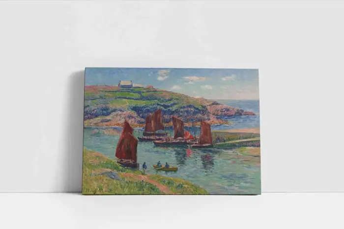 Henry Moret | Kanvas Tablo | Cam Tablo | Mdf Tablo | B02034 - Görsel 2
