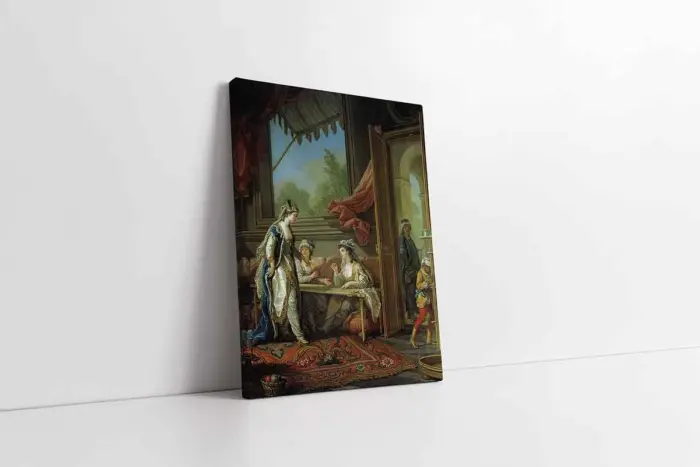 Philippe Van Loothe Sultana | Kanvas Tablo | Cam Tablo | Mdf Tablo | B02041 - Görsel 1