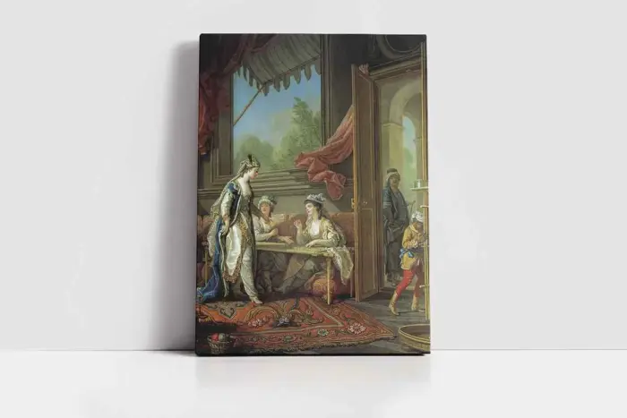 Philippe Van Loothe Sultana | Kanvas Tablo | Cam Tablo | Mdf Tablo | B02041 - Görsel 2