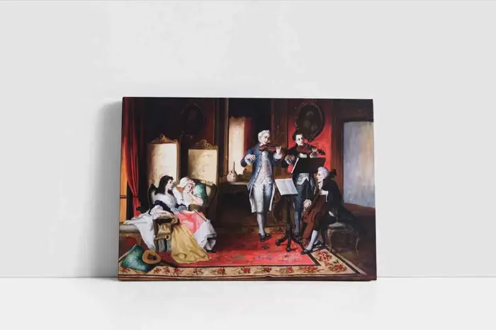 Soylu Avrupalılar | Kanvas Tablo | Cam Tablo | Mdf Tablo | B02046 - Görsel 2
