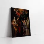 Virgin Taç Giyme Töreninin | Kanvas Tablo | Cam Tablo | Mdf Tablo | B02050