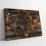 Aziz Katerinanın Şehit Edilişi | Kanvas Tablo | Cam Tablo | Mdf Tablo | B02068