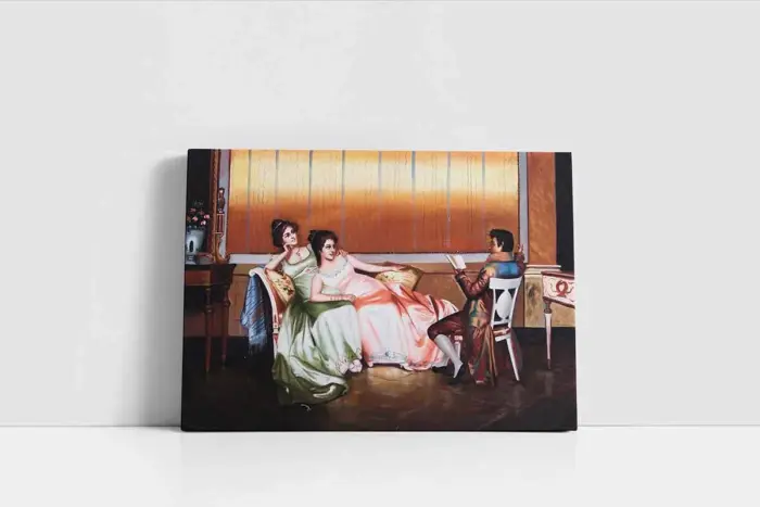 Meryemin Göğe Çıkışı | Kanvas Tablo | Cam Tablo | Mdf Tablo | B02055 - Görsel 2