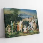 Vaftizci Yahya İsayı Gösteriyor | Kanvas Tablo | Cam Tablo | Mdf Tablo | B02082