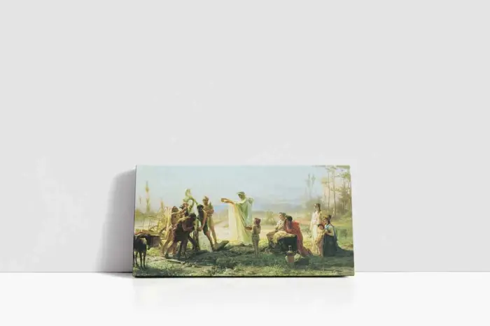 Kutsama | Kanvas Tablo | Cam Tablo | Mdf Tablo | B02104 - Görsel 2