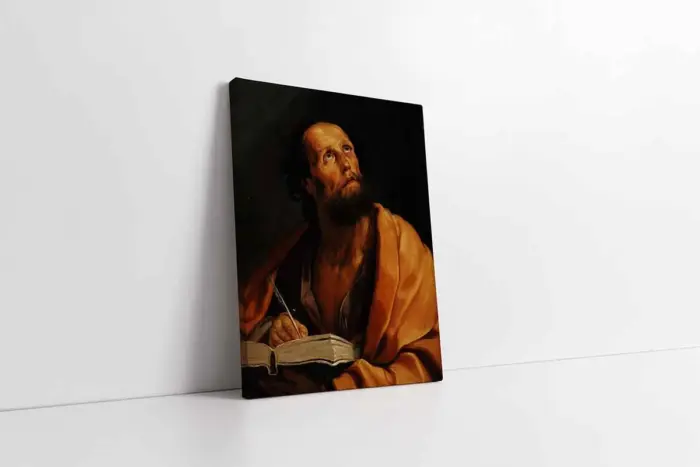 Aziz Luke Evangelist | Kanvas Tablo | Cam Tablo | Mdf Tablo | B02113 - Görsel 1