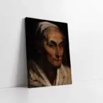 Yaşlı Kadın | Kanvas Tablo | Cam Tablo | Mdf Tablo | B02132