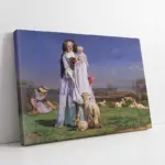 Pretty Baa Kuzular | Kanvas Tablo | Cam Tablo | Mdf Tablo | B02140