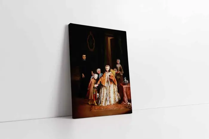 Düşes | Kanvas Tablo | Cam Tablo | Mdf Tablo | B02150 - Görsel 1
