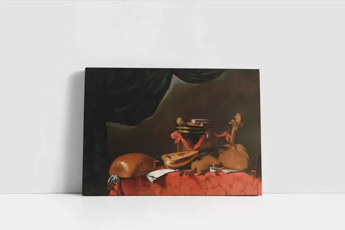 Mozart C Flüt Ve Arp Konçertosu | Kanvas Tablo | Cam Tablo | Mdf Tablo | B02153 - Görsel 2