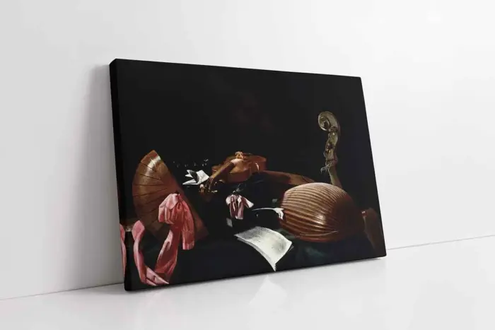 Mozart C Flüt Ve Arp Konçertosu | Kanvas Tablo | Cam Tablo | Mdf Tablo | B02156 - Görsel 1