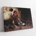 İki Kız Arkadaşın Mutluluğu | Kanvas Tablo | Cam Tablo | Mdf Tablo | B02165