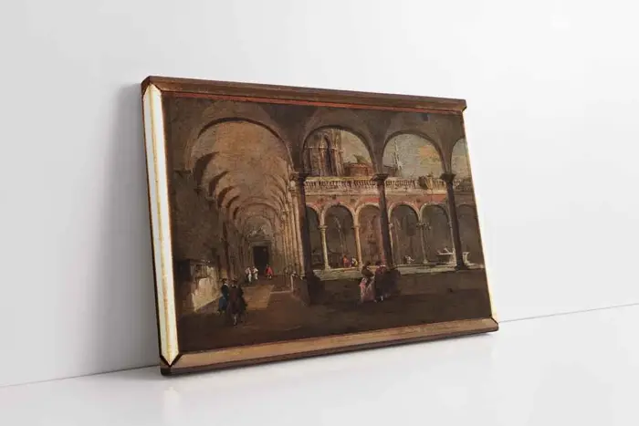 Francesco Guardi | Kanvas Tablo | Cam Tablo | Mdf Tablo | B02173 - Görsel 1
