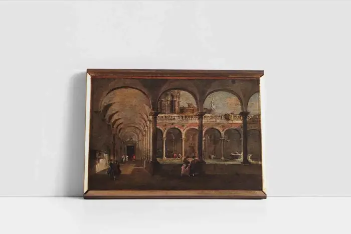 Francesco Guardi | Kanvas Tablo | Cam Tablo | Mdf Tablo | B02173 - Görsel 2