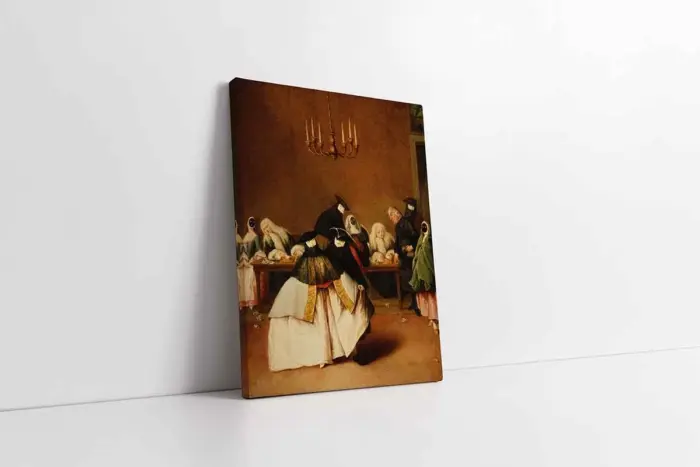 İi Ridotto | Kanvas Tablo | Cam Tablo | Mdf Tablo | B02174 - Görsel 1