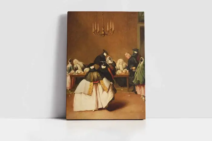 İi Ridotto | Kanvas Tablo | Cam Tablo | Mdf Tablo | B02174 - Görsel 2