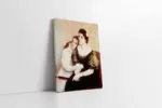 Anne Ve Kızı | Kanvas Tablo | Cam Tablo | Mdf Tablo | B02183
