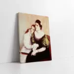 Anne Ve Kızı | Kanvas Tablo | Cam Tablo | Mdf Tablo | B02183