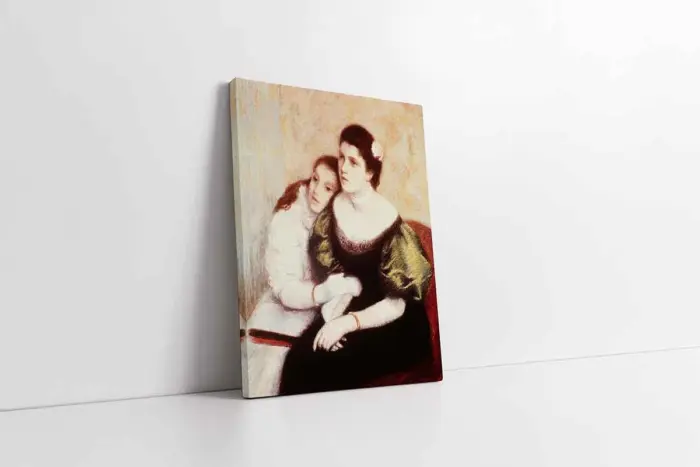 Anne Ve Kızı | Kanvas Tablo | Cam Tablo | Mdf Tablo | B02183 - Görsel 1