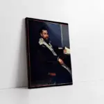 Bir Adam | Kanvas Tablo | Cam Tablo | Mdf Tablo | B02227