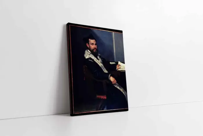 Bir Adam | Kanvas Tablo | Cam Tablo | Mdf Tablo | B02227 - Görsel 1