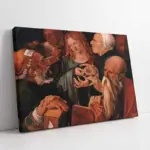 Doktorlar Arasında İsa | Kanvas Tablo | Cam Tablo | Mdf Tablo | B02232