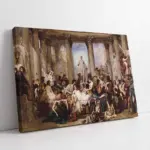 Romanın Çöküşü Thomas Couture | Kanvas Tablo | Cam Tablo | Mdf Tablo | B02235