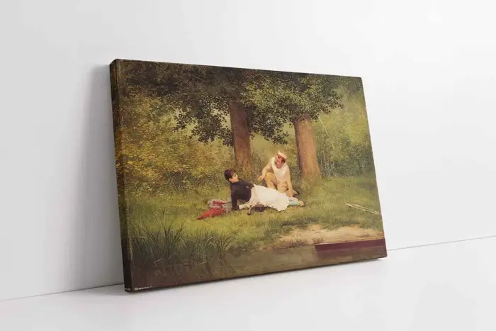 James Jacques Joseph Tissot | Kanvas Tablo | Cam Tablo | Mdf Tablo | B02236 - Görsel 1