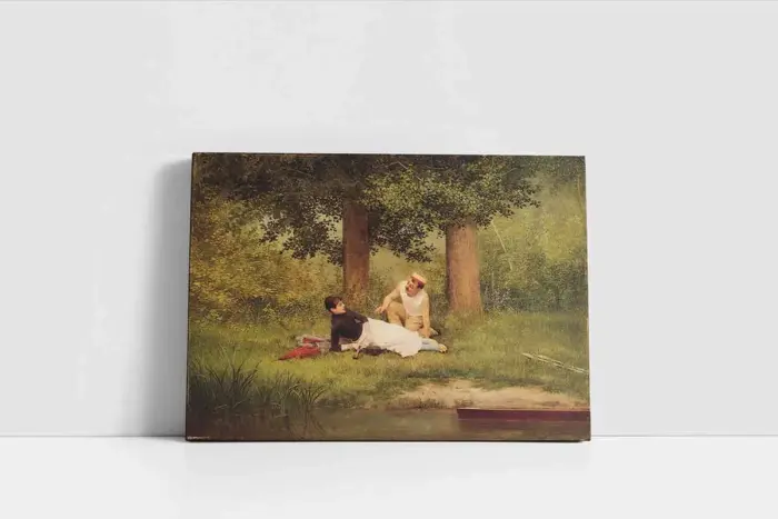James Jacques Joseph Tissot | Kanvas Tablo | Cam Tablo | Mdf Tablo | B02236 - Görsel 2