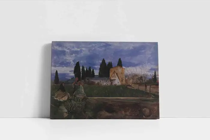 İspanyada İlkbahar | Kanvas Tablo | Cam Tablo | Mdf Tablo | B02314 - Görsel 2