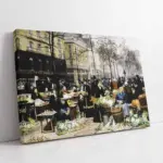 Pazarda Sebzeler | Kanvas Tablo | Cam Tablo | Mdf Tablo | B02327