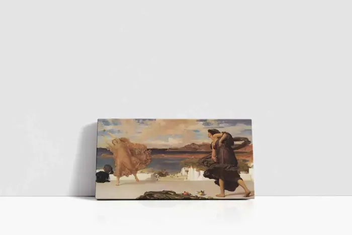 Top Oynayan Grek Kızları L Leighton | Kanvas Tablo | Cam Tablo | Mdf Tablo | B02350 - Görsel 2