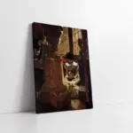 Resim Çizen Kadın Ve Modelleri | Kanvas Tablo | Cam Tablo | Mdf Tablo | B02356