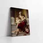 Ana Ve Çocuklar | Kanvas Tablo | Cam Tablo | Mdf Tablo | B02359