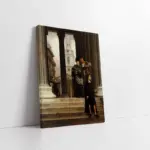 London Visitors | Kanvas Tablo | Cam Tablo | Mdf Tablo | B02365