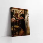 Mağaza Kız | Kanvas Tablo | Cam Tablo | Mdf Tablo | B02403