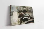 The Thames James Tissot | Kanvas Tablo | Cam Tablo | Mdf Tablo | B02405