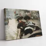 The Thames James Tissot | Kanvas Tablo | Cam Tablo | Mdf Tablo | B02405