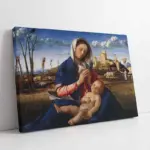 Meryem Ve Küçük İsa | Kanvas Tablo | Cam Tablo | Mdf Tablo | B02422