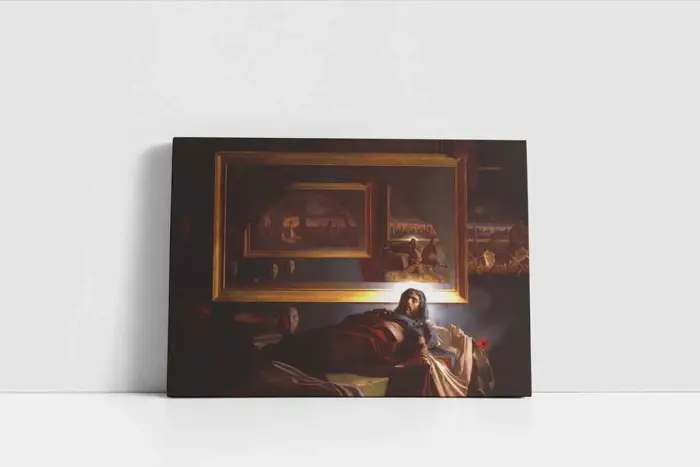 İsanın Dirilişi Patrick Devonas | Kanvas Tablo | Cam Tablo | Mdf Tablo | B02429 - Görsel 2