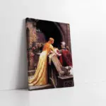 Prenses Ve Cesur Asker | Kanvas Tablo | Cam Tablo | Mdf Tablo | B02434