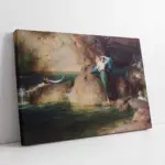 Nehir Melekleri | Kanvas Tablo | Cam Tablo | Mdf Tablo | B02435