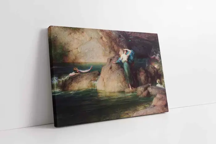 Nehir Melekleri | Kanvas Tablo | Cam Tablo | Mdf Tablo | B02435 - Görsel 1