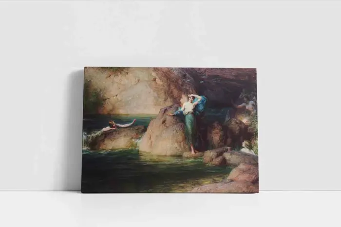 Nehir Melekleri | Kanvas Tablo | Cam Tablo | Mdf Tablo | B02435 - Görsel 2