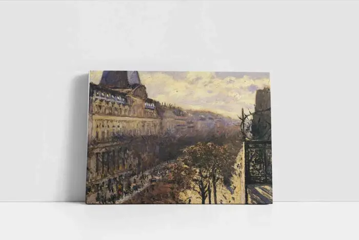 Paris Sokakları | Kanvas Tablo | Cam Tablo | Mdf Tablo | B02453 - Görsel 2