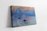 İzlenim Gün Doğumu Claude Monet | Kanvas Tablo | Cam Tablo | Mdf Tablo | B02464