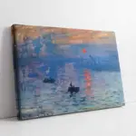 İzlenim Gün Doğumu Claude Monet | Kanvas Tablo | Cam Tablo | Mdf Tablo | B02464