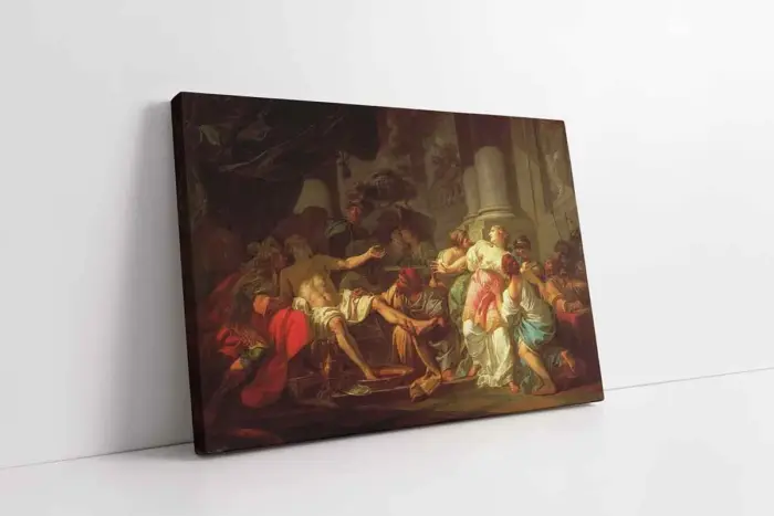 Seneca Ölüm | Kanvas Tablo | Cam Tablo | Mdf Tablo | B02467 - Görsel 1