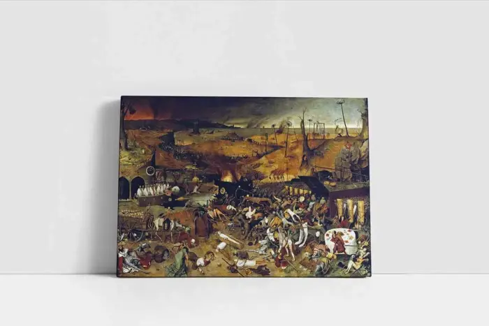 Ölümün Zaferi | Kanvas Tablo | Cam Tablo | Mdf Tablo | B02477 - Görsel 2