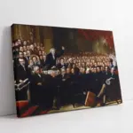 Kölelik Karşıtı Kongre B. R. Haydon | Kanvas Tablo | Cam Tablo | Mdf Tablo | B02485